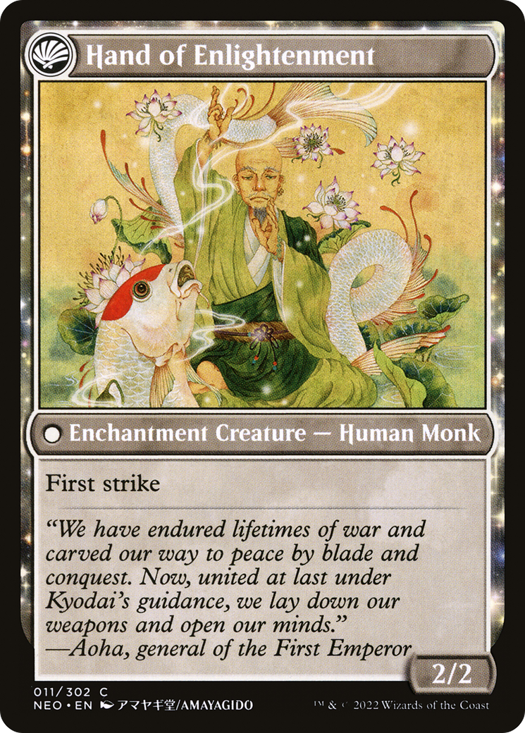 Era of Enlightenment // Hand of Enlightenment (NEO-011) [Kamigawa: Neon Dynasty] MTG Single Wizards of the Coast