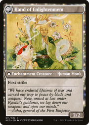 Era of Enlightenment // Hand of Enlightenment (NEO-011) [Kamigawa: Neon Dynasty] Foil MTG Single Wizards of the Coast