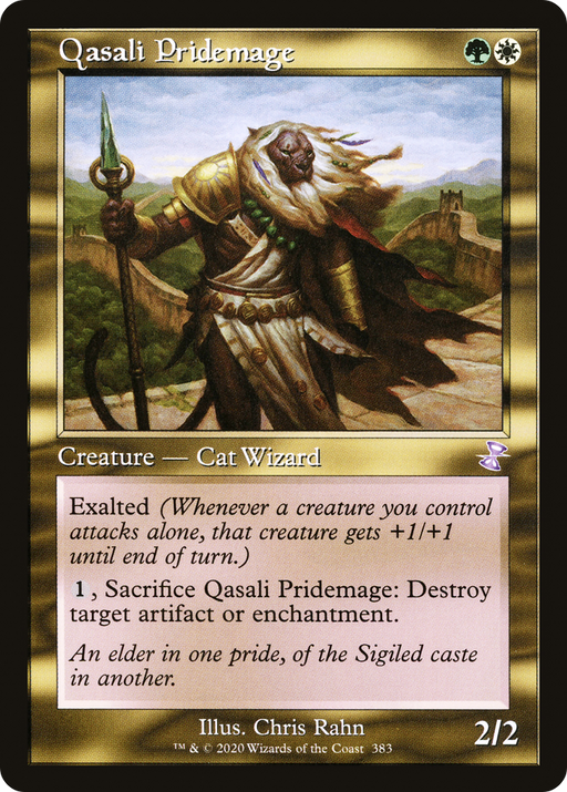 Qasali Pridemage (TSR-383) [Time Spiral Remastered] MTG Single Wizards of the Coast
