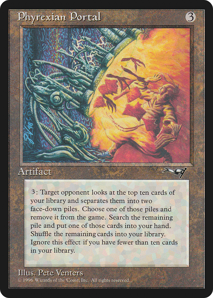 Phyrexian Portal (ALL-126) [Alliances] MTG Single Wizards of the Coast