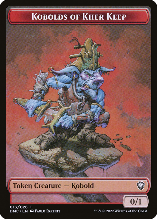 Kobolds of Kher Keep (TDMU-013) [Tokens] Dominaria United Tokens Foil MTG Single Wizards of the Coast