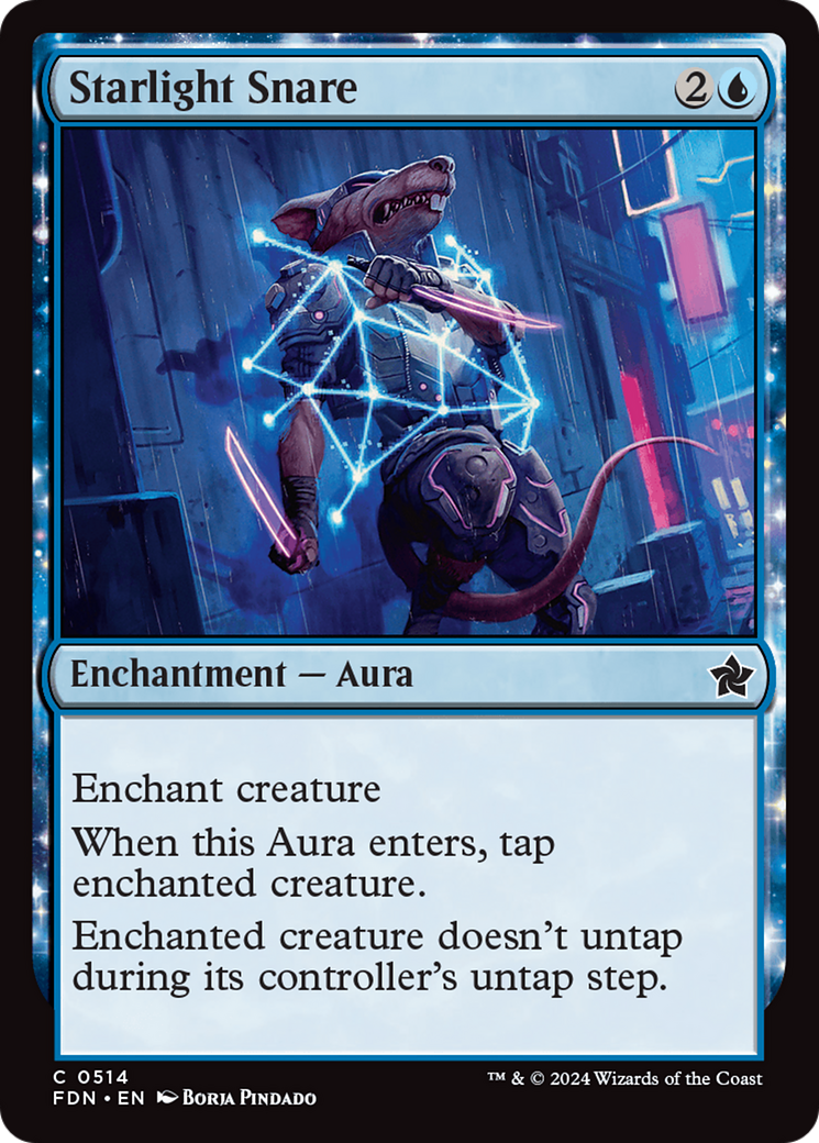 Starlight Snare (FDN-514) [Foundations] MTG Single Wizards of the Coast