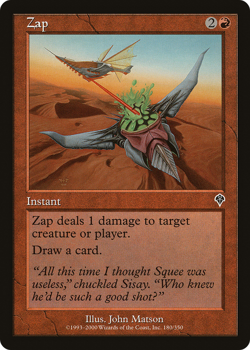Zap (INV-180) [Invasion] MTG Single Wizards of the Coast
