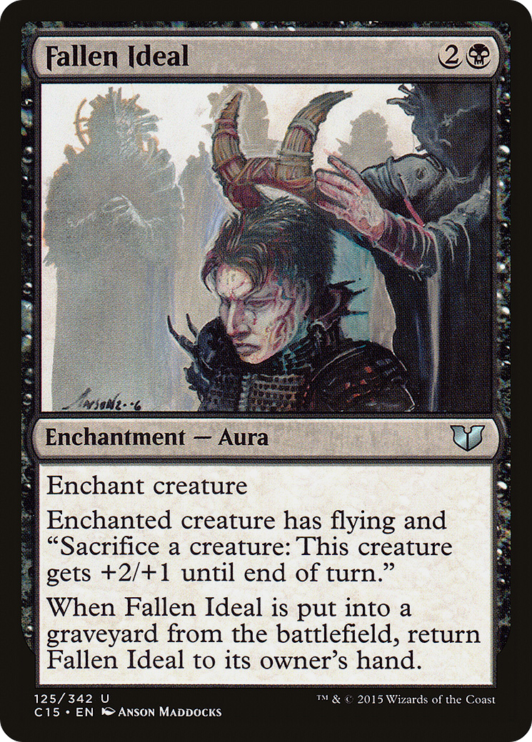 Fallen Ideal (C15-125) [Commander 2015] MTG Single Wizards of the Coast