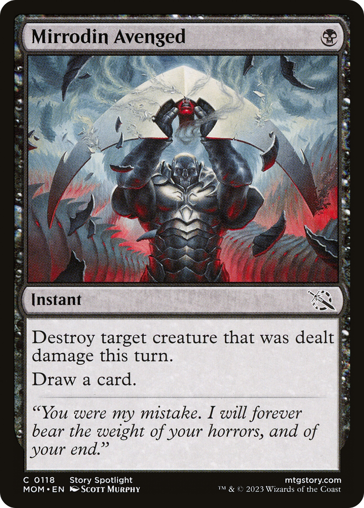 Mirrodin Avenged (MOM-118) [March of the Machine] Foil MTG Single Wizards of the Coast