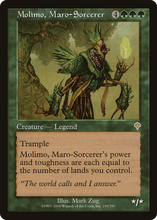 Molimo, Maro-Sorcerer (INV-199) [Invasion] MTG Single Wizards of the Coast
