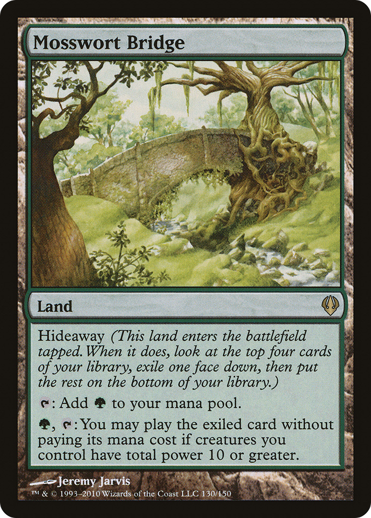 Mosswort Bridge (ARC-130) [Misc] Archenemy MTG Single Wizards of the Coast