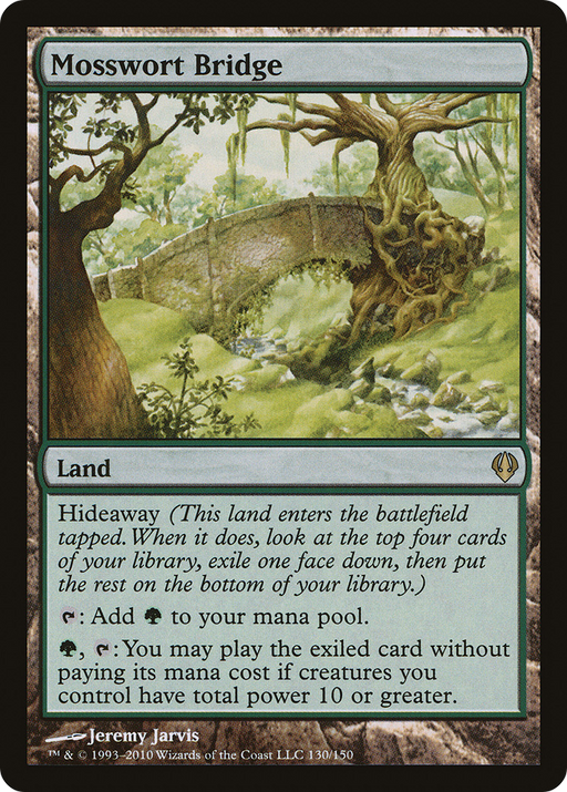 Mosswort Bridge (ARC-130) [Misc] Archenemy MTG Single Wizards of the Coast