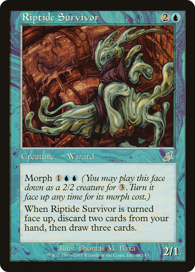 Riptide Survivor (SCG-048) [Scourge] MTG Single Wizards of the Coast