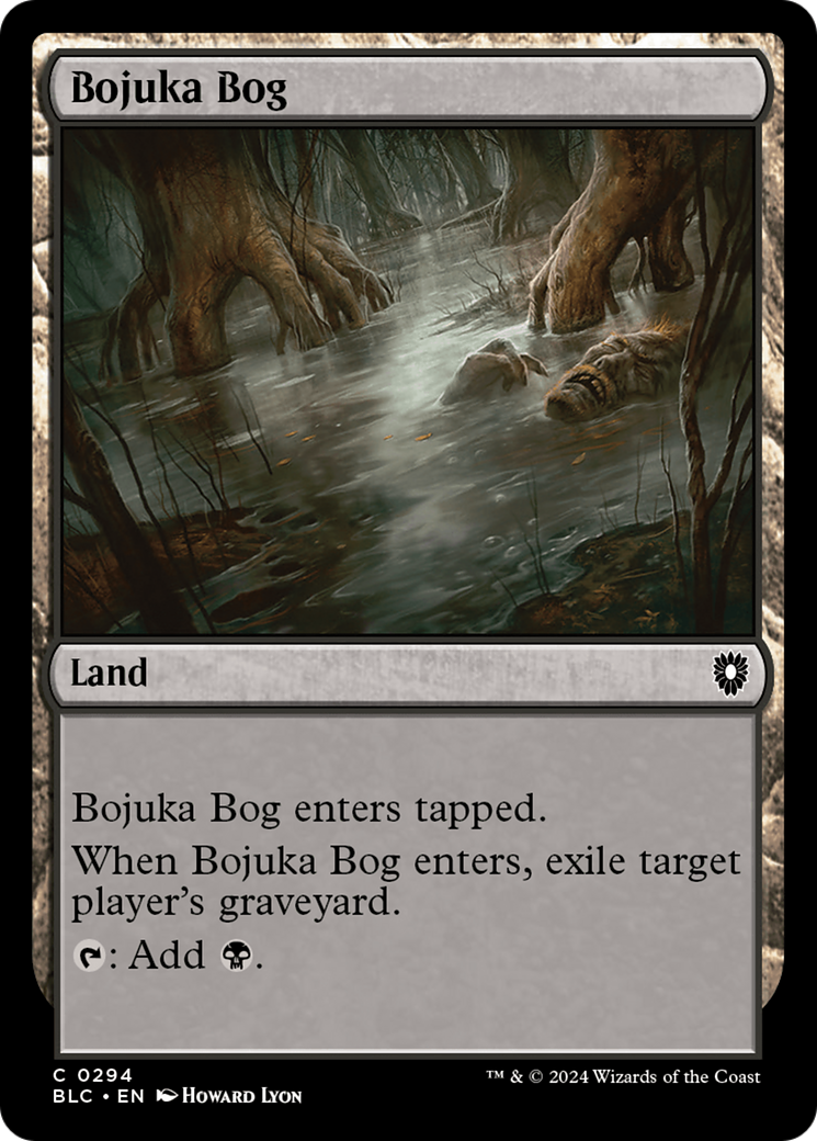 Bojuka Bog (BLC-294) [Bloomburrow Commander] MTG Single Wizards of the Coast