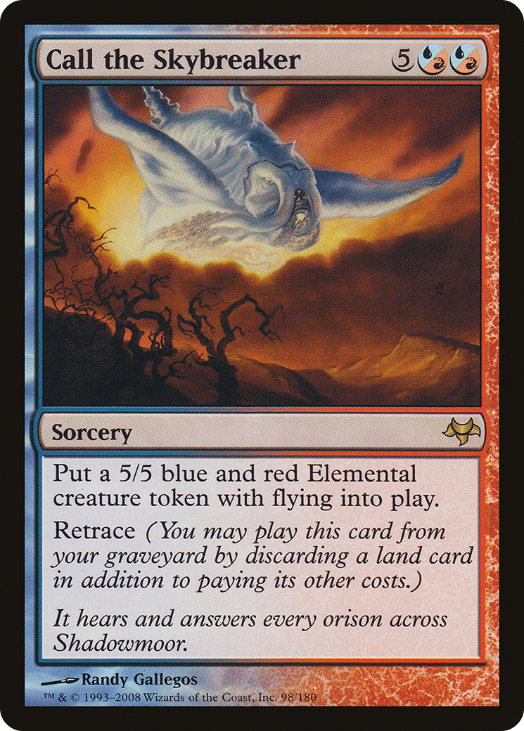 Call the Skybreaker (EVE-098) [Eventide] Foil MTG Single Wizards of the Coast