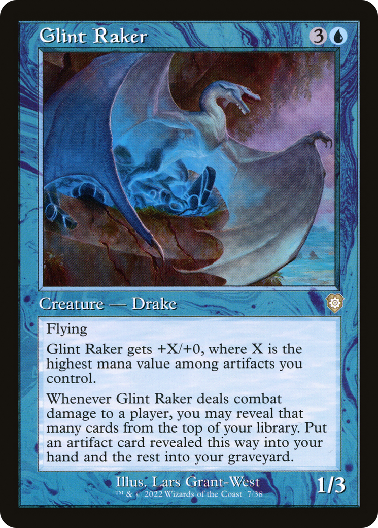 Glint Raker (BRC-007) [The Brothers' War Commander] MTG Single Wizards of the Coast