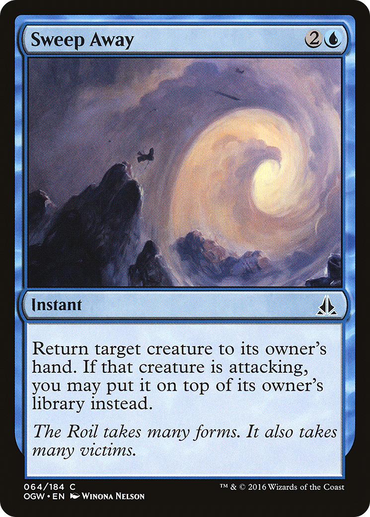 Sweep Away (OGW-064) [Oath of the Gatewatch] MTG Single Wizards of the Coast