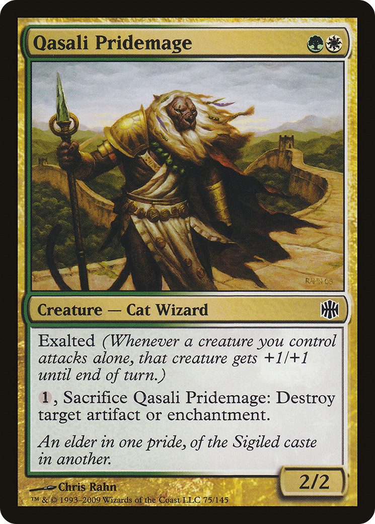Qasali Pridemage (ARB-075) [Alara Reborn] Foil MTG Single Wizards of the Coast