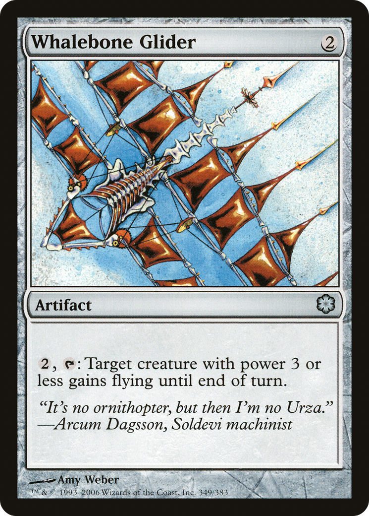 Whalebone Glider (CTD-349) [Misc] Coldsnap Theme Decks MTG Single Wizards of the Coast