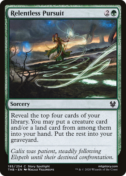 Relentless Pursuit (THB-195) [Theros Beyond Death] MTG Single Wizards of the Coast