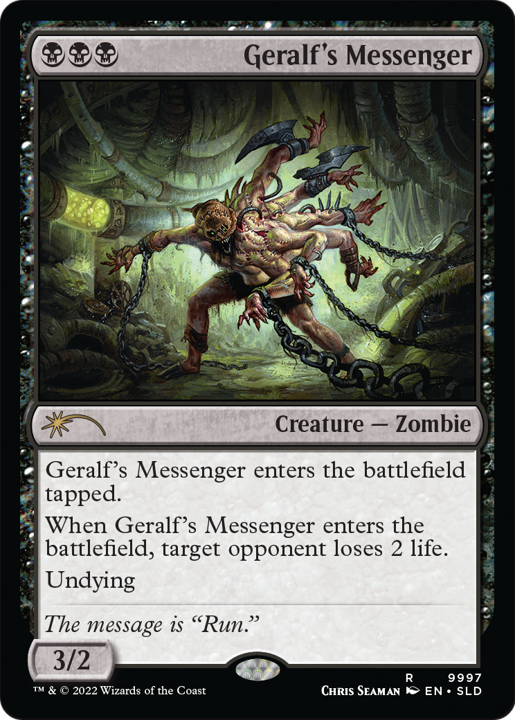 Geralf's Messenger (9997) (SLD-9997) [Secret Lair Drop]
