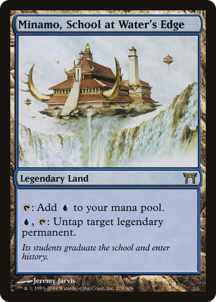 Minamo, School at Water's Edge (CHK-279) [Champions of Kamigawa] Foil MTG Single Wizards of the Coast