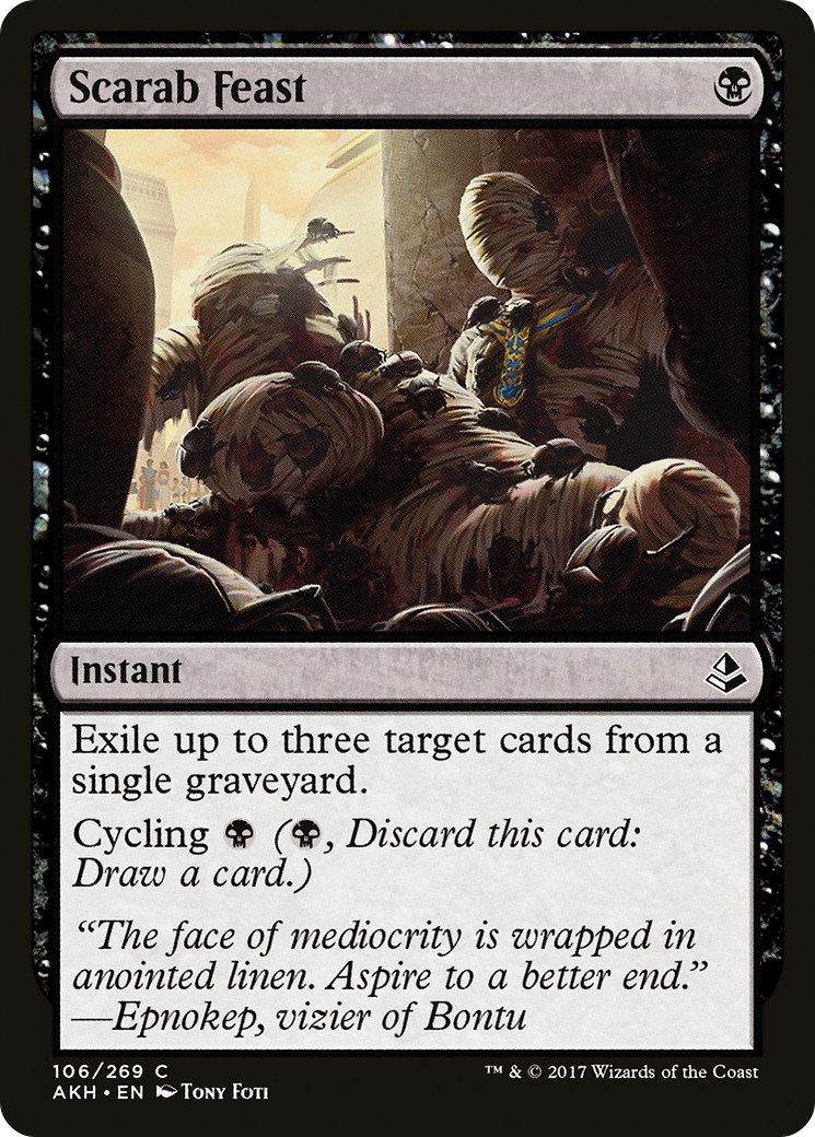 Scarab Feast (AKH-106) [Amonkhet] MTG Single Wizards of the Coast