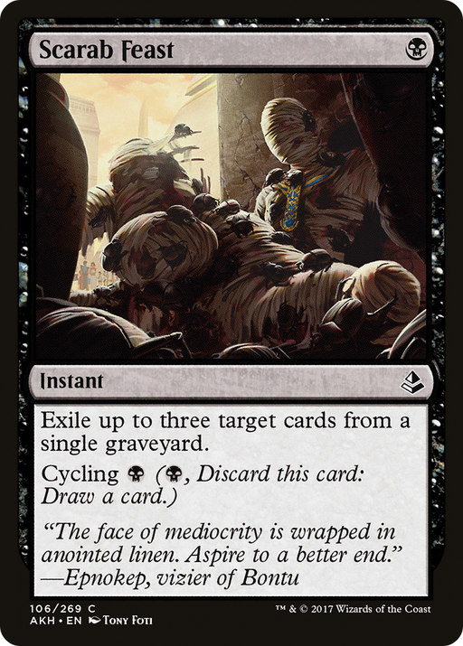Scarab Feast (AKH-106) [Amonkhet] MTG Single Wizards of the Coast