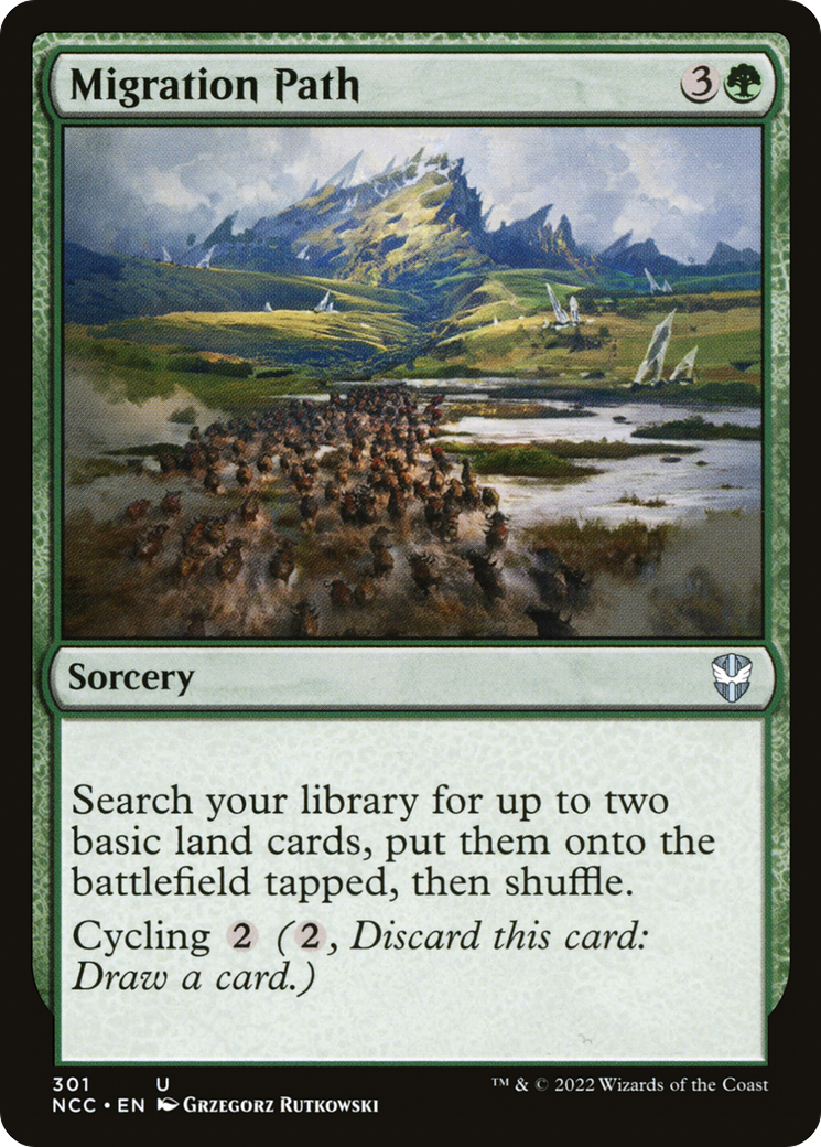 Migration Path (NCC-301) [New Capenna Commander] MTG Single Wizards of the Coast