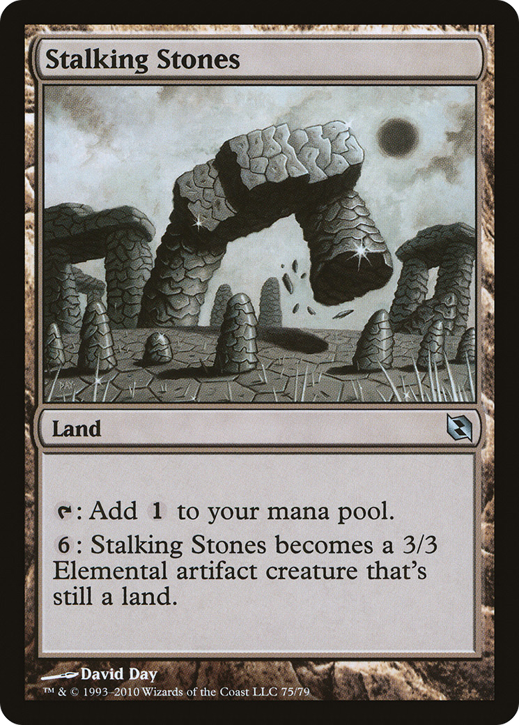 Stalking Stones (DDF-075) [Misc] Duel Decks: Elspeth vs. Tezzeret MTG Single Wizards of the Coast