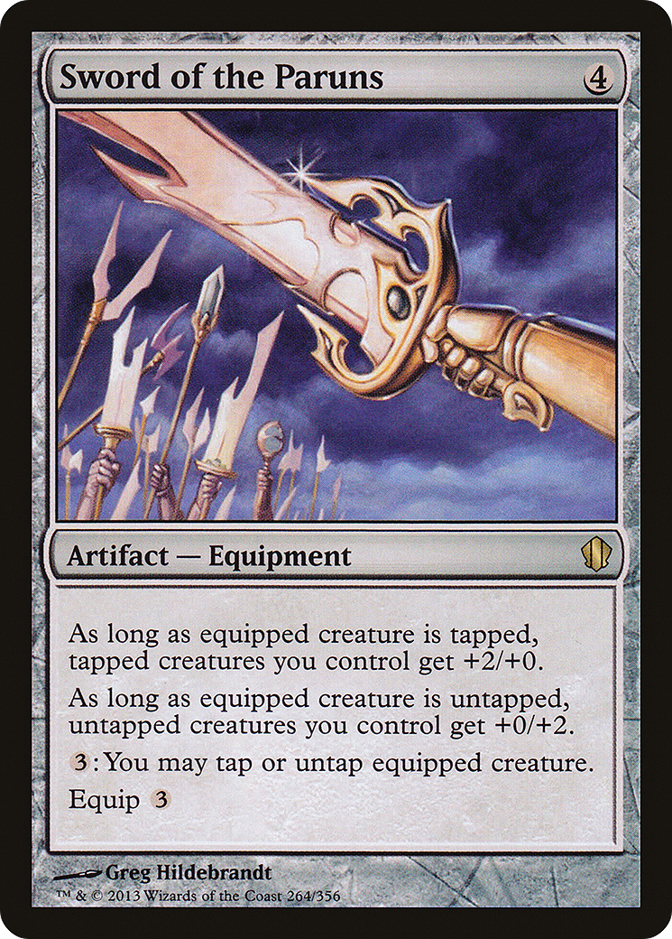 Sword of the Paruns (C13-264) [Commander 2013] MTG Single Wizards of the Coast