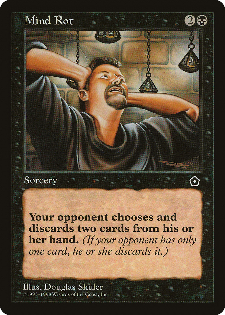 Mind Rot (P02-078) [Misc] Portal Second Age MTG Single Wizards of the Coast