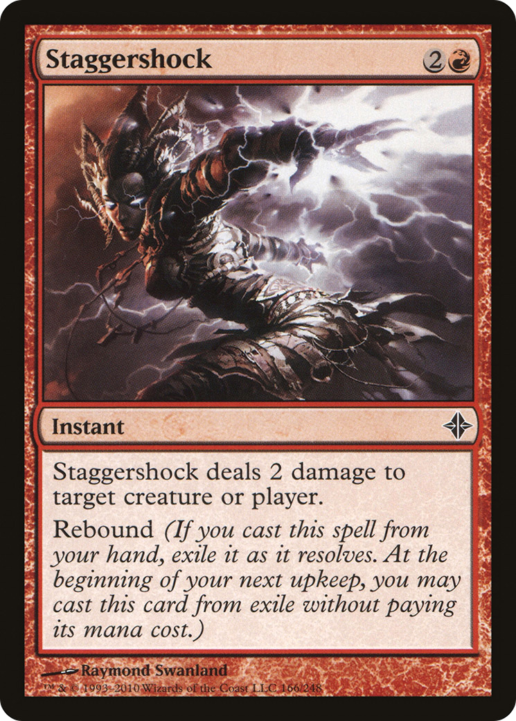 Staggershock (ROE-166) [Rise of the Eldrazi] MTG Single Wizards of the Coast