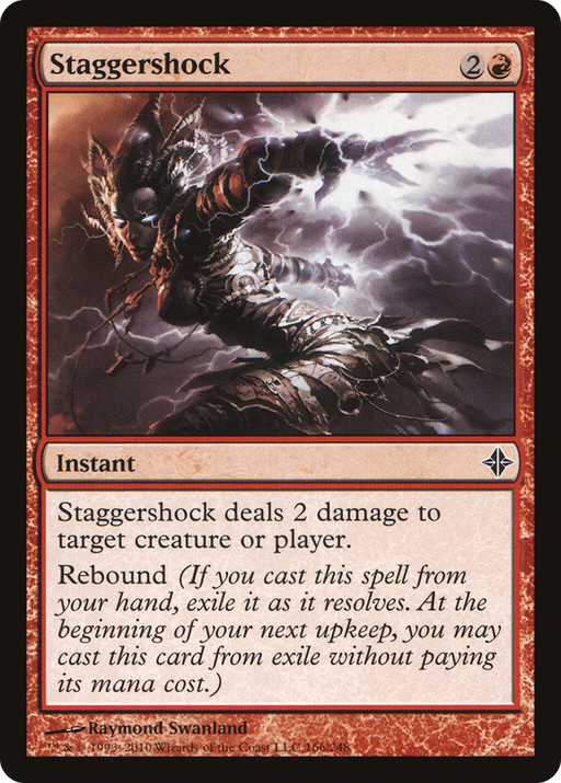 Staggershock (ROE-166) [Rise of the Eldrazi] MTG Single Wizards of the Coast
