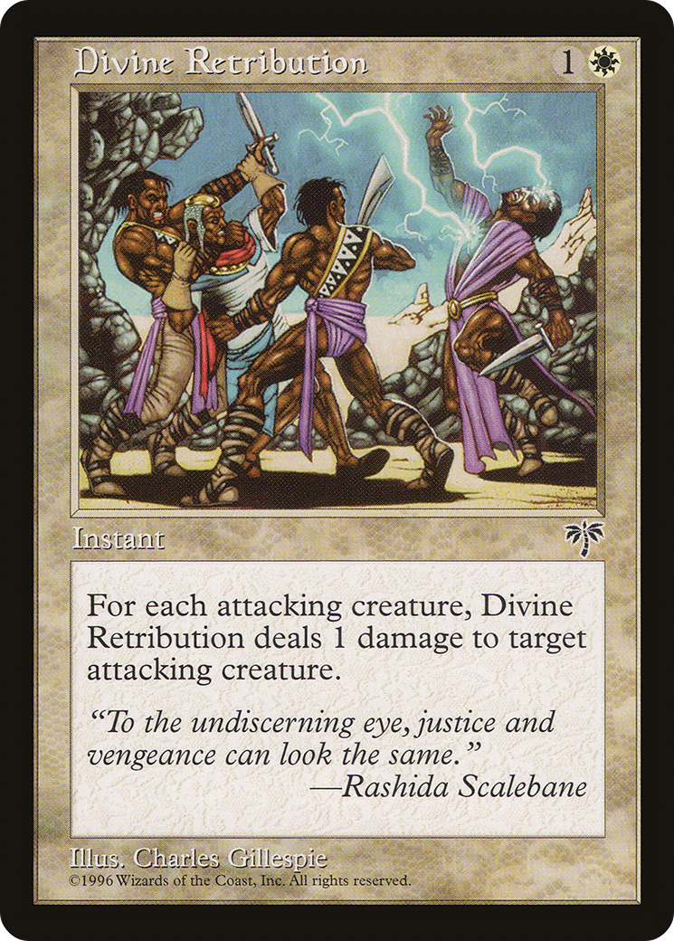 Divine Retribution (MIR-012) [Mirage] MTG Single Wizards of the Coast