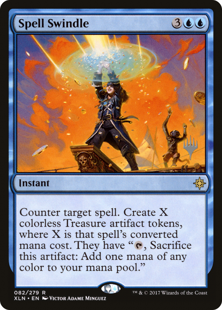 Spell Swindle (PPM20-082) [Ixalan Promos] MTG Single Wizards of the Coast