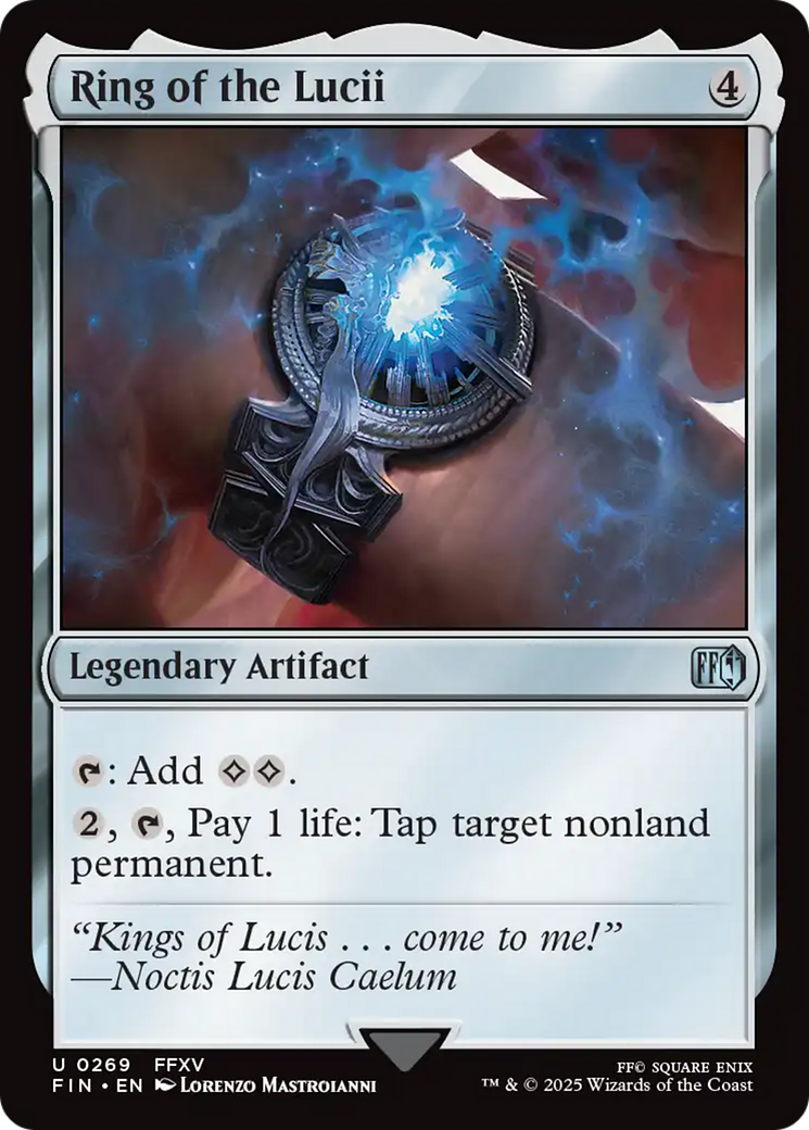 Ring of the Lucii (FIN-269) [FINAL FANTASY] MTG Single Wizards of the Coast