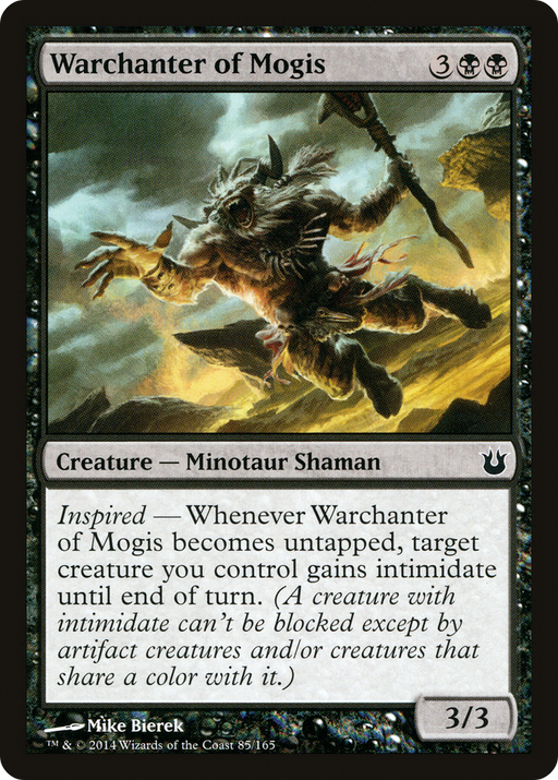Warchanter of Mogis (BNG-085) [Born of the Gods] MTG Single Wizards of the Coast