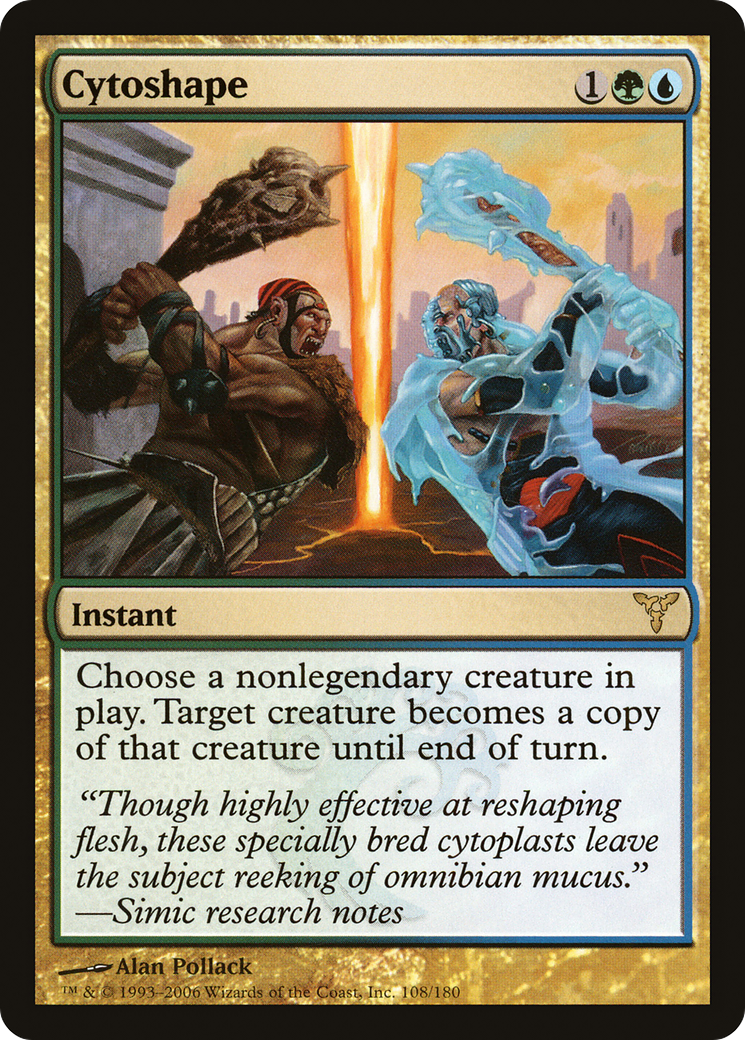Cytoshape (DIS-108) [Dissension] Foil MTG Single Wizards of the Coast