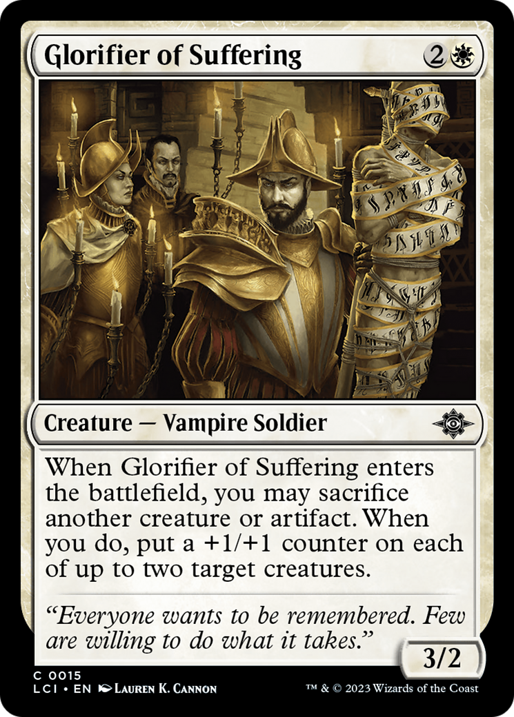 Glorifier of Suffering (LCI-015) [The Lost Caverns of Ixalan] MTG Single Wizards of the Coast
