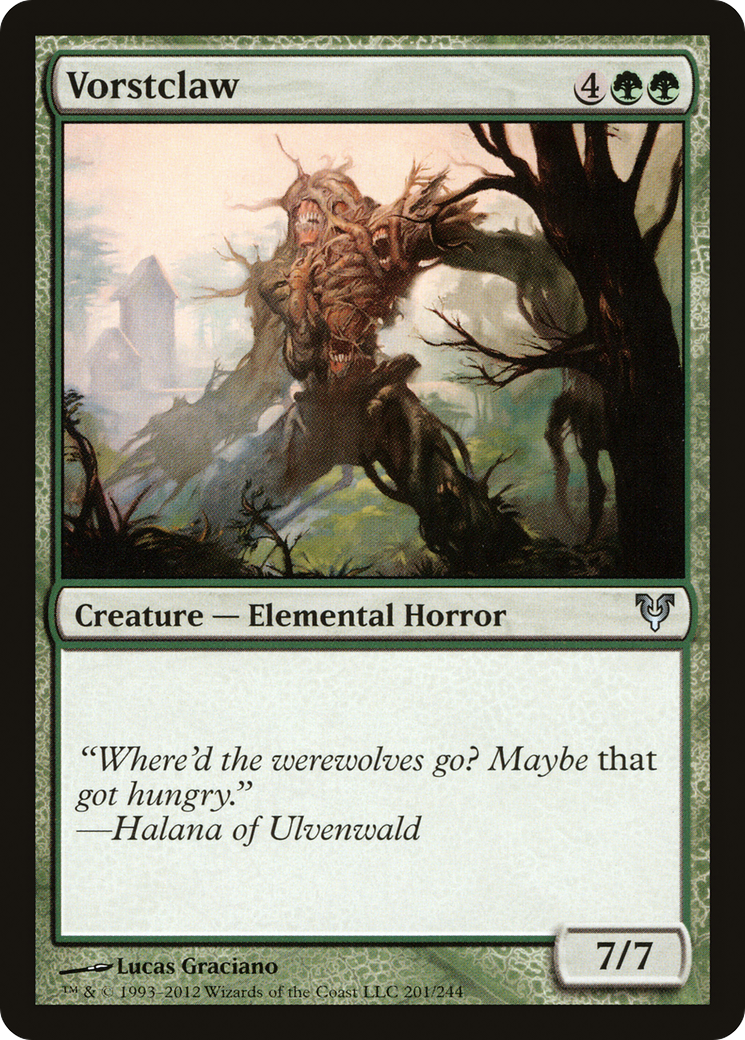 Vorstclaw (AVR-201) [Avacyn Restored] Foil MTG Single Wizards of the Coast
