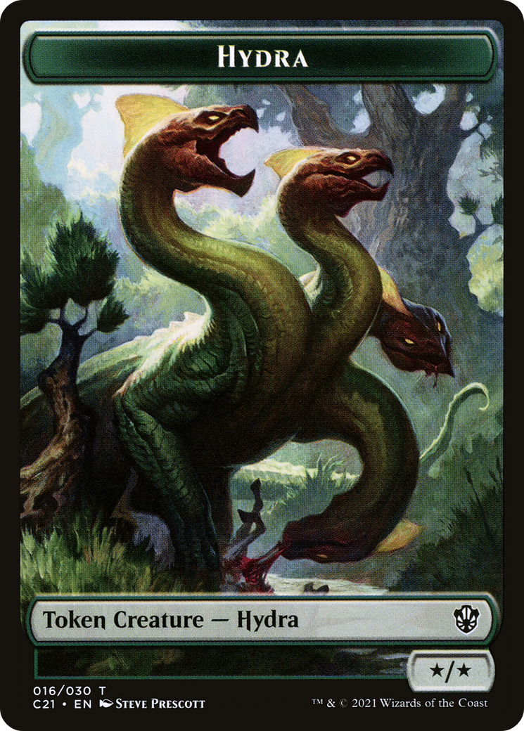 Hydra (TC21-016) [Tokens] Commander 2021 Tokens MTG Single Wizards of the Coast