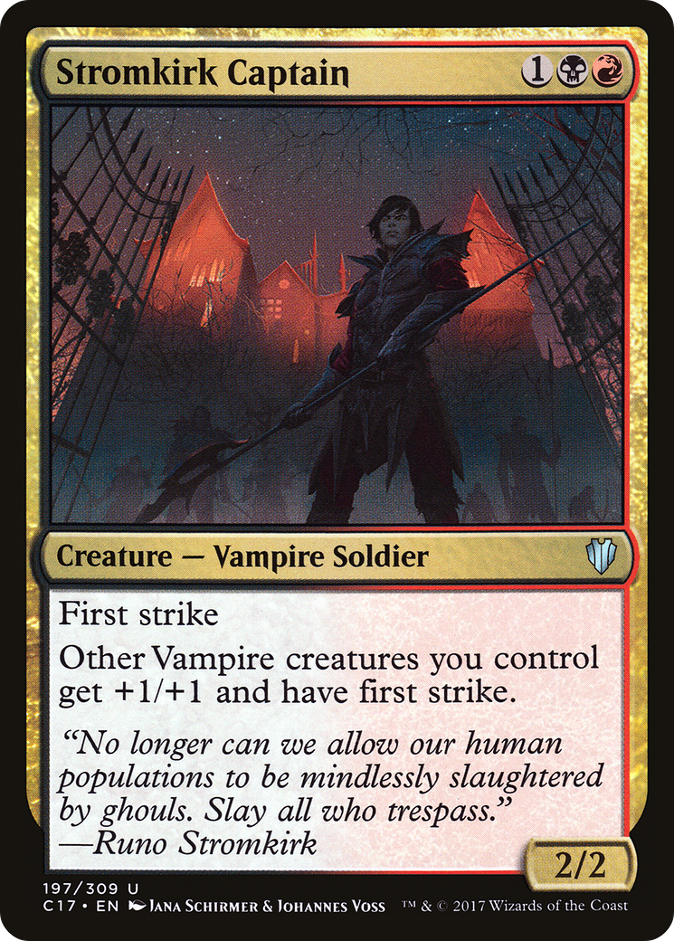 Stromkirk Captain (C17-197) [Commander 2017] MTG Single Wizards of the Coast