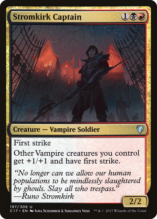 Stromkirk Captain (C17-197) [Commander 2017] MTG Single Wizards of the Coast