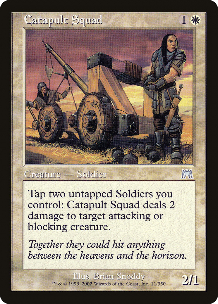 Catapult Squad (ONS-011) [Onslaught] Foil MTG Single Wizards of the Coast