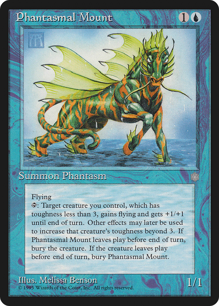 Phantasmal Mount (ICE-088) [Ice Age] MTG Single Wizards of the Coast