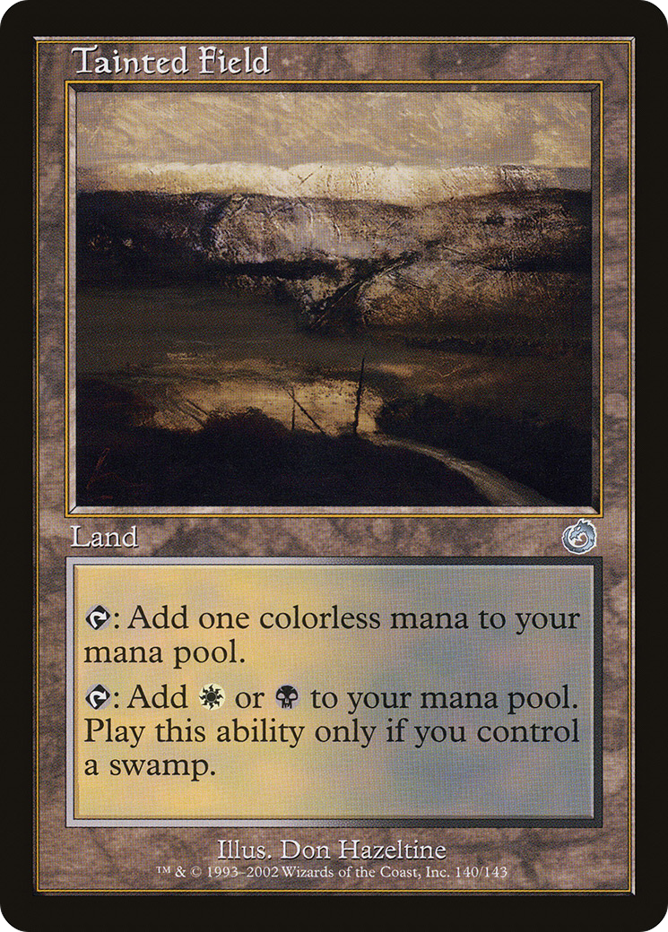 Tainted Field (TOR-140) [Torment] Foil MTG Single Wizards of the Coast