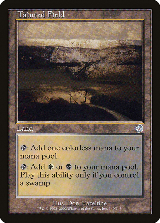 Tainted Field (TOR-140) [Torment] Foil MTG Single Wizards of the Coast