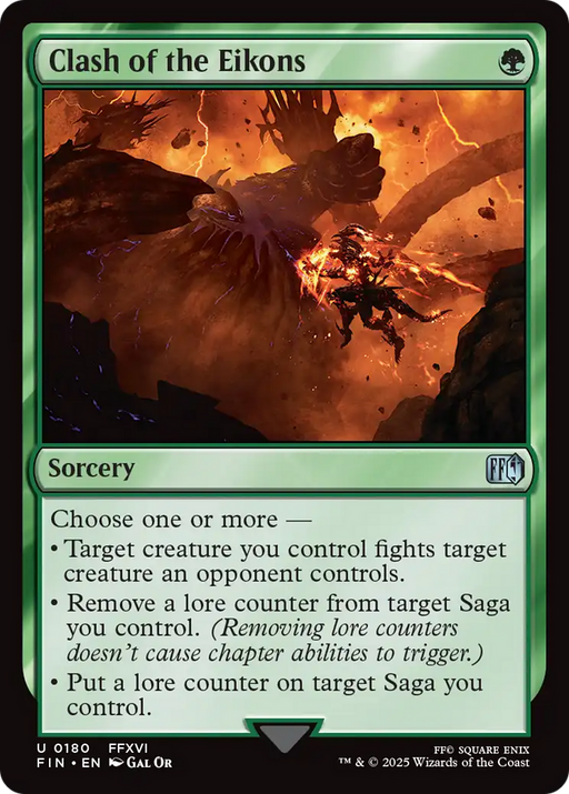 Clash of the Eikons (FIN-180) [FINAL FANTASY] MTG Single Wizards of the Coast