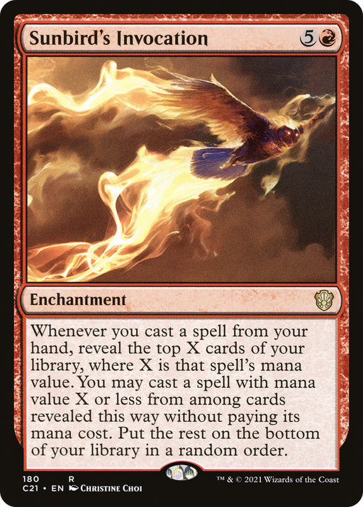 Sunbird's Invocation (C21-180) [Commander 2021] MTG Single Wizards of the Coast