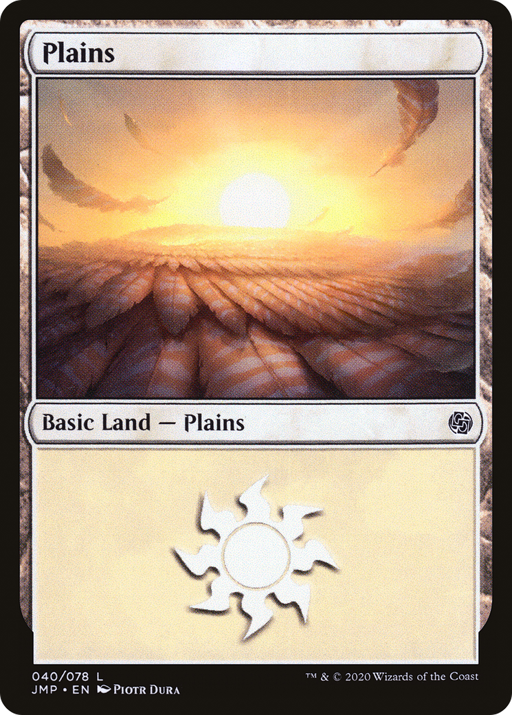 Plains (40) (JMP-040) [Jumpstart] MTG Single Wizards of the Coast
