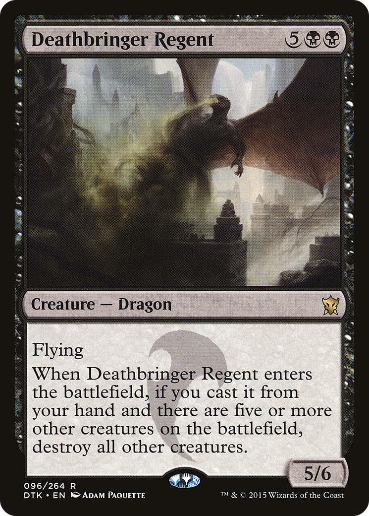 Deathbringer Regent (DTK-096) [Dragons of Tarkir] MTG Single Wizards of the Coast