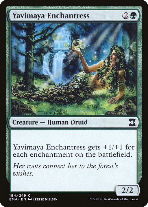 Yavimaya Enchantress (EMA-194) [Eternal Masters] MTG Single Wizards of the Coast