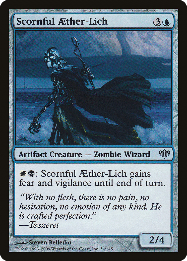 Scornful Aether-Lich (CON-034) [Conflux] Foil MTG Single Wizards of the Coast